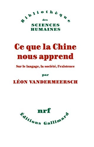 CE QUE LA CHINE NOUS APPREND, de Léon Vandermeersch | portada del libro