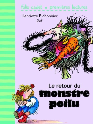 Le Retour du monstre poilu, de Henriette Bichonnier | portada del libro