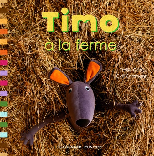 TIMO A LA FERME, de Emilie Gillet | portada del libro