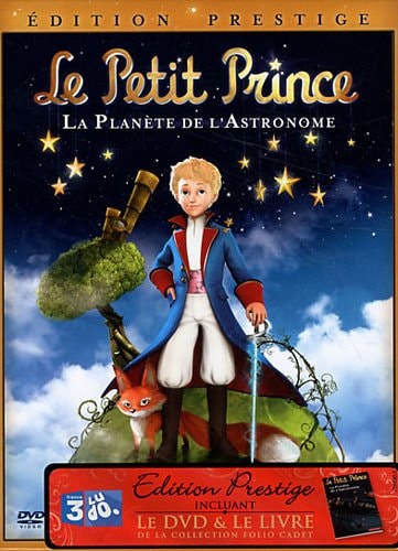 LE PETIT PRINCE LA PLANETE DE L'ASTRONOME LIVRE DVD, de Antoine de Saint-Exupéry | portada del libro