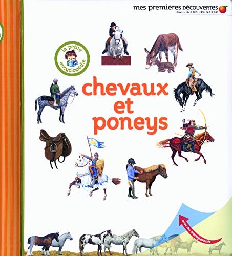 CHEVAUX ET PONEYS, de Delphine Gravier-Badreddine | portada del libro