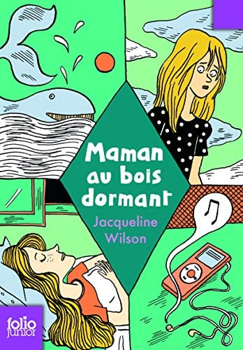 Maman au bois dormant, de Jacqueline Wilson | portada del libro