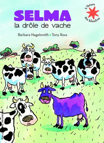 SELMA LA DROLE DE VACHE, de Barbara Nagelsmith | portada del libro