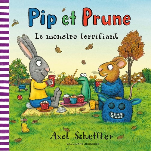 Pip et Prune Le monstre terrifiant, de Axel Scheffler | portada del libro