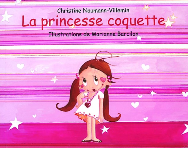 La princesse coquette, de Christine Naumann-Villemin | portada del libro