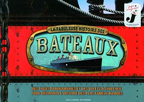 LA FABULEUSE HISTOIRE DES BATEAUX, de Brian Lavery | portada del libro