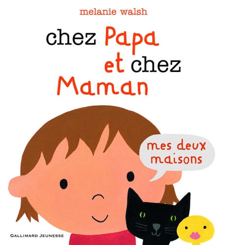 CHEZ PAPA ET CHEZ MAMAN, de MELANIE WALSH | portada del libro