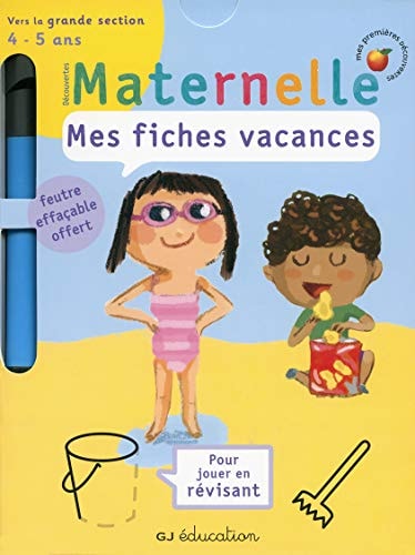 MES FICHES VACANCES MS VERS GS, de Delphine Badreddine | portada del libro