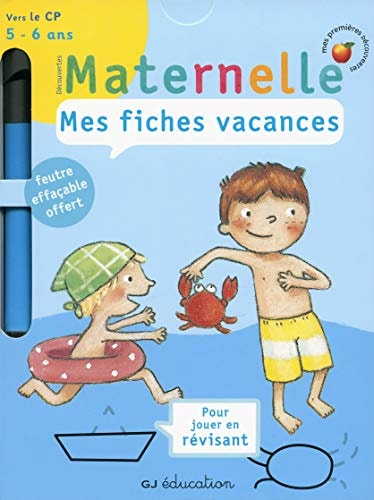 MES FICHES VACANCES GS VERS CP, de Delphine Badreddine | portada del libro