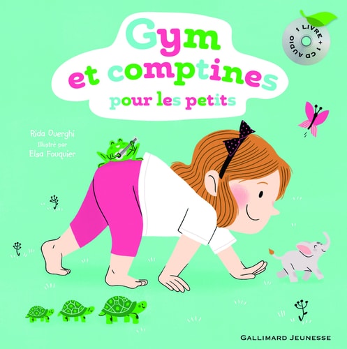 GYM ET COMPTINES POUR LES PETITS LIV-CD, de Rida Ouerghi | portada del libro