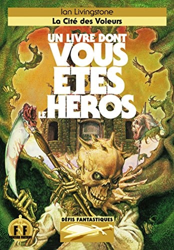 LA CITE DES VOLEURS, de Ian Livingstone | portada del libro