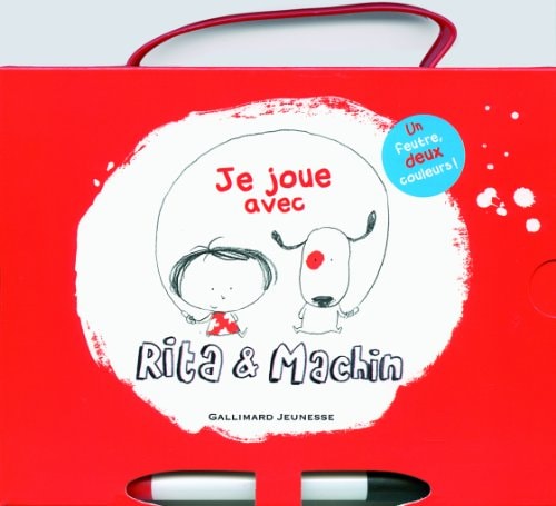JE JOUE AVEC RITA ET MACHIN, de Céline Candie | portada del libro
