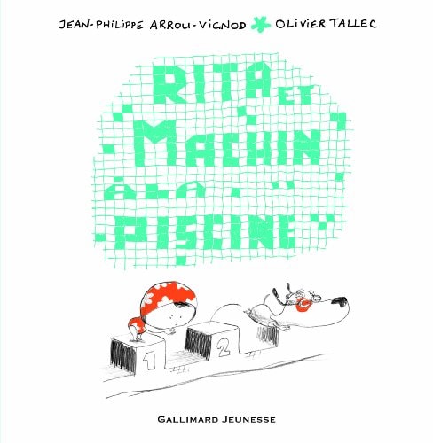 RITA ET MACHIN A LA PISCINE, de Jean-Philippe Arrou-Vignod | portada del libro