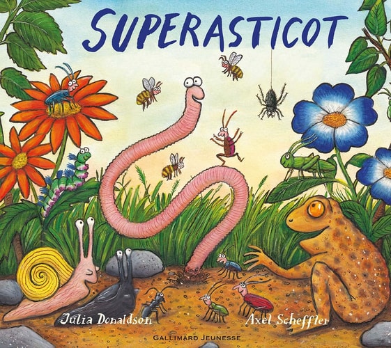 SUPERASTICOT, de Julia Donaldson | portada del libro