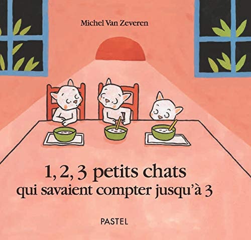 1,2,3 PETITS CHATS, de Michel Van Zeveren | portada del libro