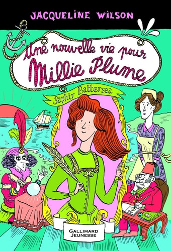 UNE NOUVELLE VIE POUR MILLIE PLUME, de Jacqueline Wilson | portada del libro