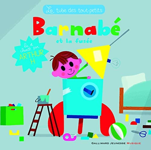 BARNABE ET LA FUSEE LIVRE-CD, de Yann Walcker | portada del libro