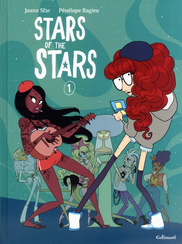 STARS OF THE STARS T1, de Joann Sfar | portada del libro