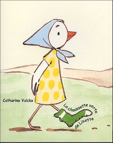 A CHAUSSETTE VERTE DE LISETTE, de Catharina Valckx | portada del libro