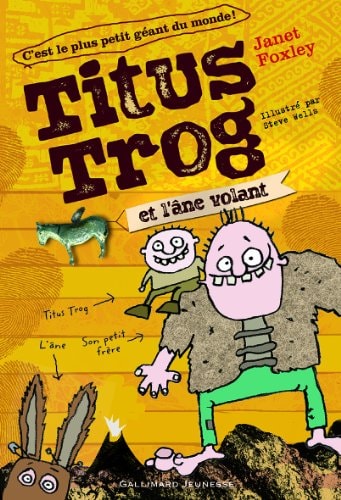 TITUS TROG ET L'ANE VOLANT, de Janet Foxley | portada del libro