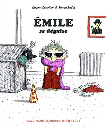 EMILE SE DEGUISE, de Vincent Cuvellier | portada del libro