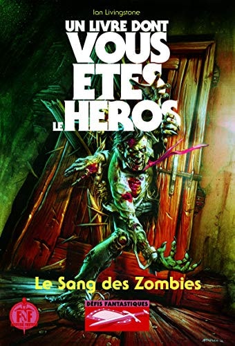 LE SANG DES ZOMBIES, de Ian Livingstone | portada del libro