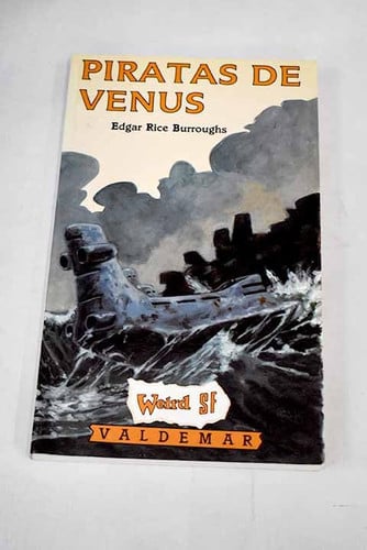 PIRATAS DE VENUS, de BURROUGHS | portada del libro