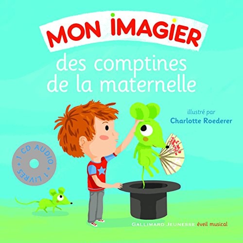 MON IMAGIER DES COMPTINES DE LA MATERNELLE LIV-CD, de Jean-Philippe Crespin | portada del libro