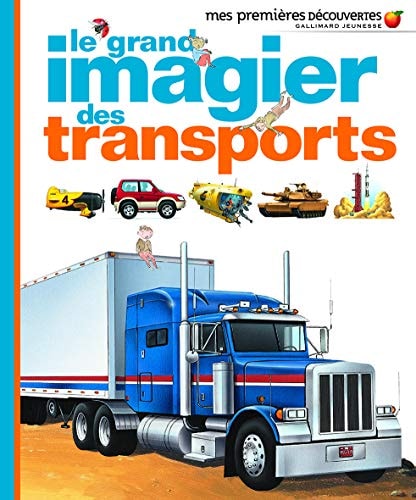 LE GRAND IMAGIER DES TRANSPORTS, de Delphine Gravier-Badreddine | portada del libro