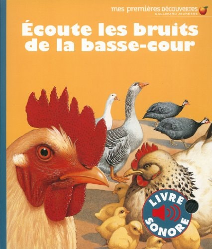 ECOUTE LES BRUITS DE LA BASSE-COUR, de Delphine Gravier-Badreddine | portada del libro
