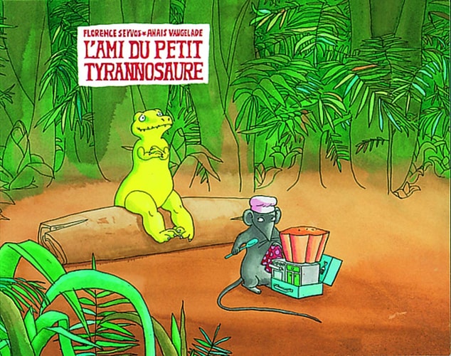 L'ami du petit tyrannosaure, de Florence Seyvos | portada del libro