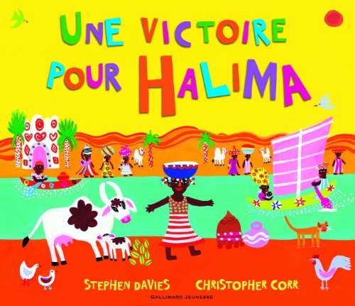 UNE VICTOIRE POUR HALIMA, de Stephen Davies | portada del libro