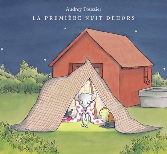 A PREMIERE NUIT DEHORS, de Audrey Poussier | portada del libro