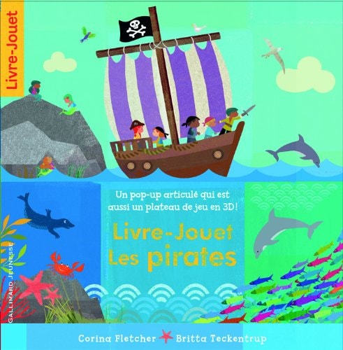 Le livre-jouet des pirates, de Corina Fletcher | portada del libro