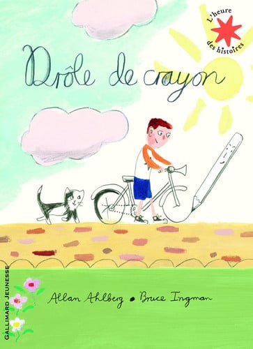 DROLE DE CRAYON, de AHLBERG | portada del libro