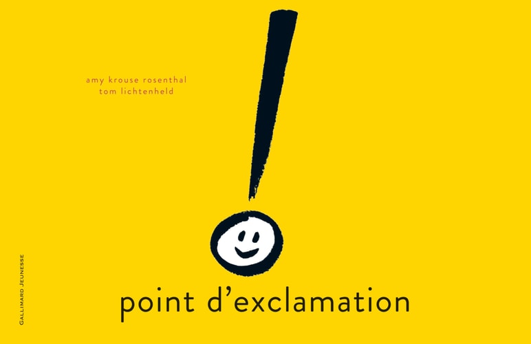 POINT D'EXCLAMATION, de Amy Krouse Rosenthal | portada del libro