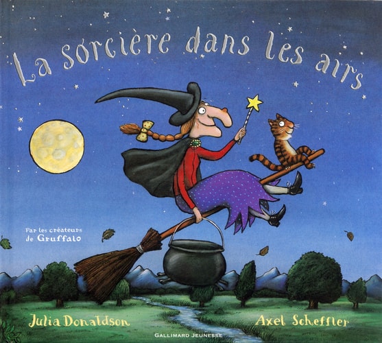 LA SORCIERE DANS LES AIRS, de Julia Donaldson | portada del libro