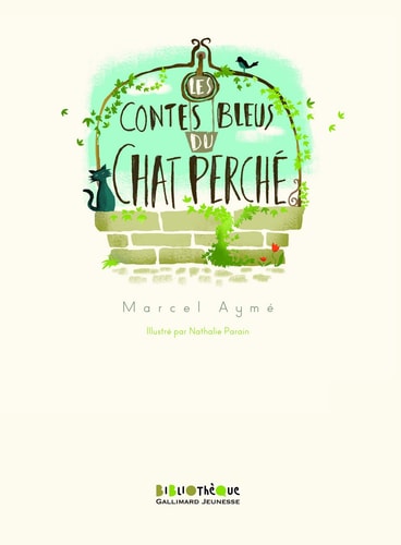 LES CONTES BLEUS DU CHAT PERCHE, de Marcel Aymé | portada del libro