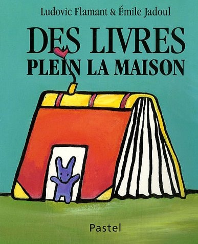 ES LIVRES PLEIN LA MAISON, de Ludovic Flamant | portada del libro