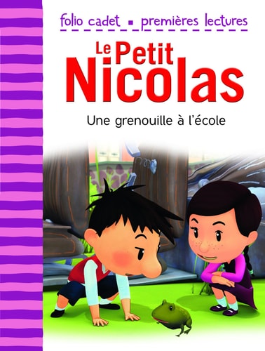 UNE GRENOUILLE A L'ECOLE, de Jean-Jacques Sempé | portada del libro