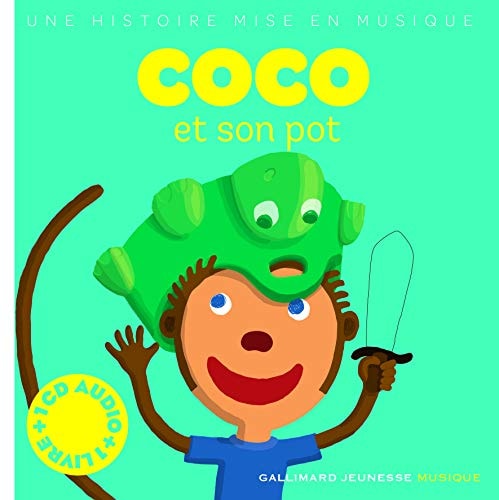 COCO ET SON POT LIVRE-CD, de Paule Du Bouchet | portada del libro