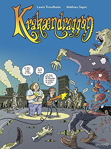 KRAKÆNDRAGGON, de Lewis Trondheim | portada del libro