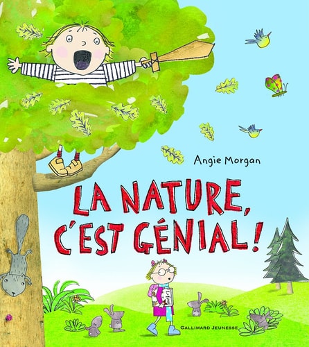 LA NATURE C'EST GENIAL, de Angie Morgan | portada del libro