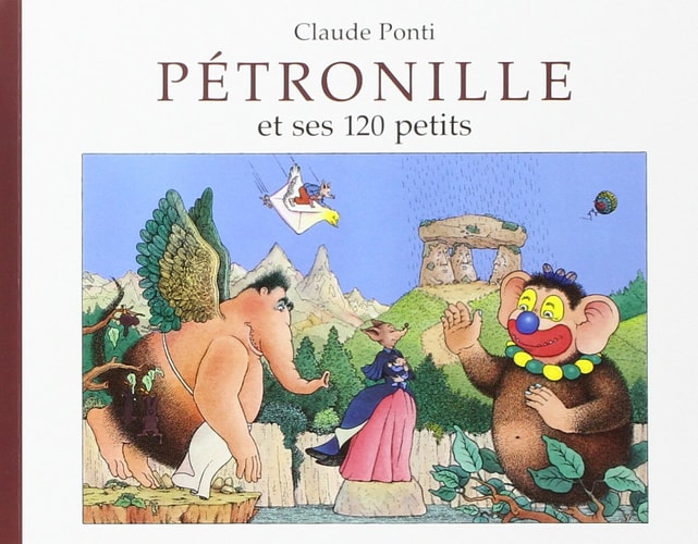 ETRONILLE ET SES 120 PETITS, de Claude Ponti | portada del libro