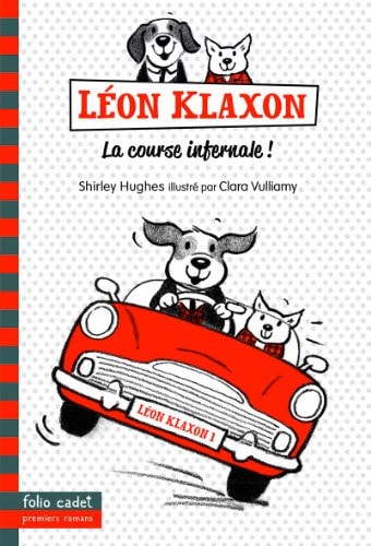 LEON KLAXON LA COURSE INFERNALE, de Shirley Hughes | portada del libro