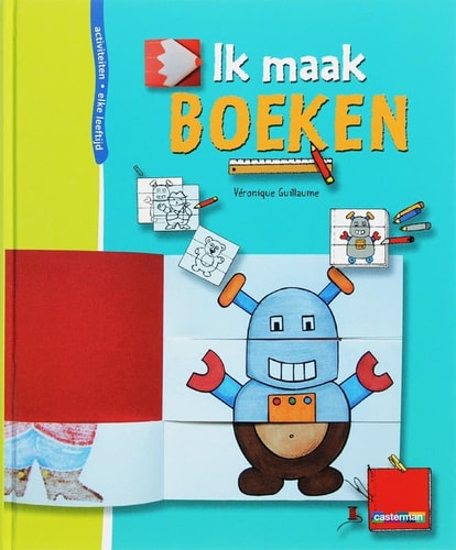 ACTIVITEITSBOEKEN IK MAAK BOEKEN, de Véronique Guillaume | portada del libro