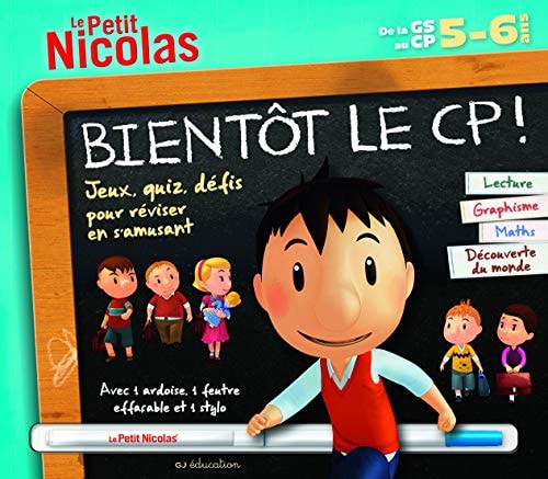 PETIT NICOLAS BIENTOT LE CP GS VERS CP, de Sylvie Cote | portada del libro