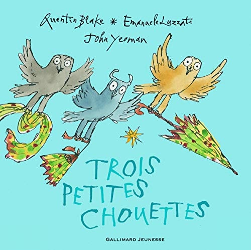 TROIS PETITES CHOUETTES, de Emanuele Luzzati | portada del libro