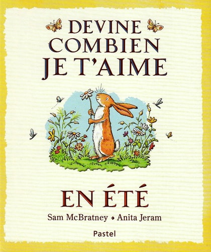 EVINE COMBIEN JE T'AIME EN ETE, de Sam McBratney | portada del libro