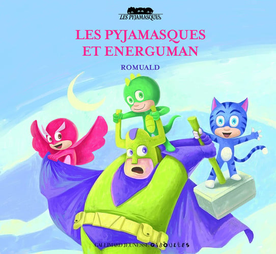 LES PYJAMASQUES ET ENERGUMAN, de ROMUALD | portada del libro